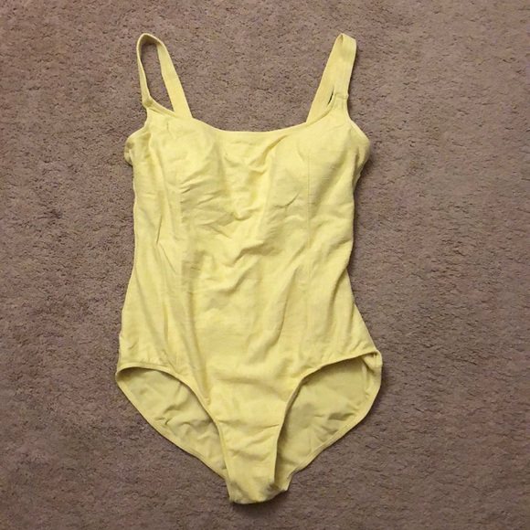 Other - EUC Pale Yellow Bathing Suit